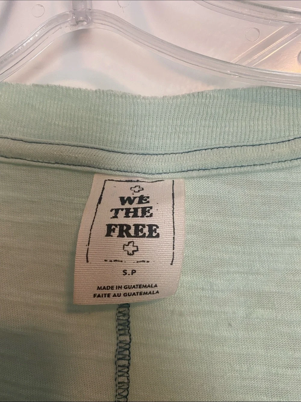 WE THE FREE Relaxed V-Neck Women's Top in Mint